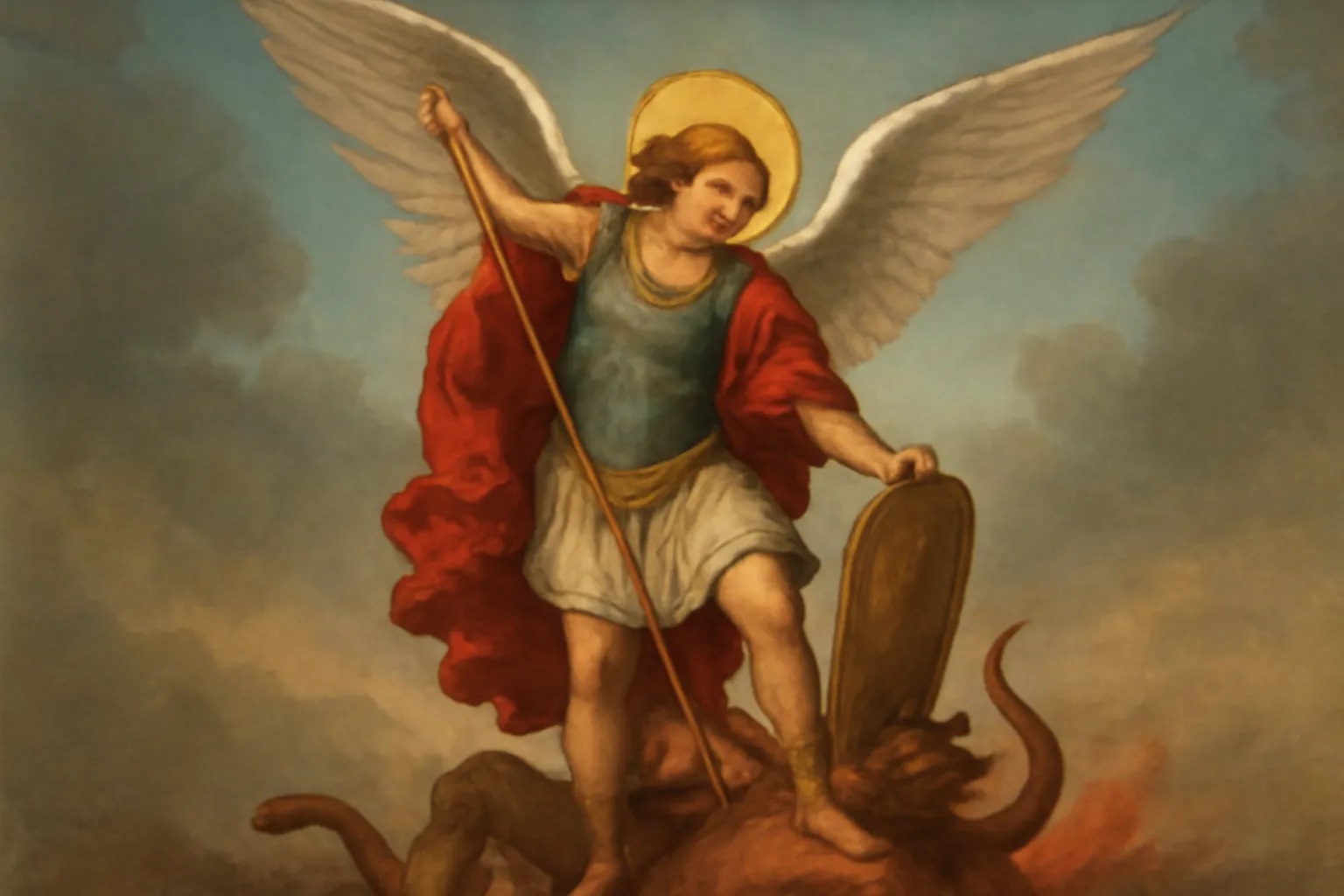 oración a san miguel arcángel contra enemigos males y peligros