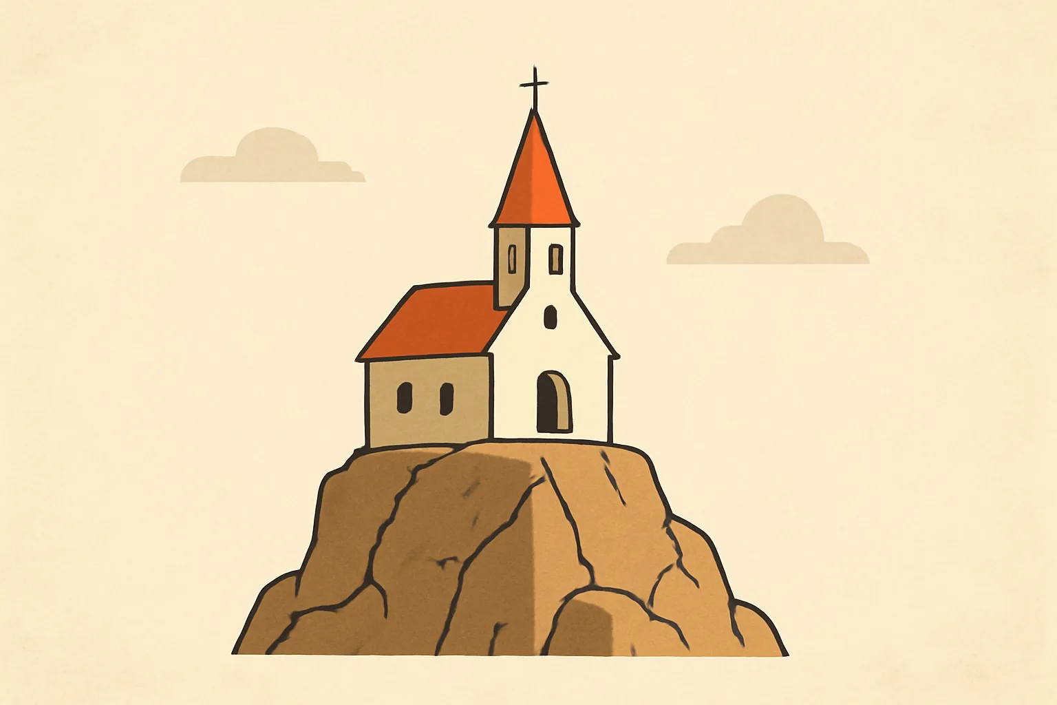 sobre esta roca edificare mi iglesia